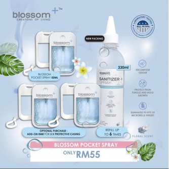 Blossom Cover 3PCS ONLY (For Blossom Pocket Spray Use)