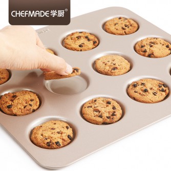 chefmade 12 cup cookies tray12连曲奇饼干模 WK9405 【现货】