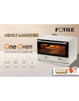 Fotile One Oven / Combi Oven 【Air Fry / Steam/ Bake/ Dehyrdrate】Ginger推荐 